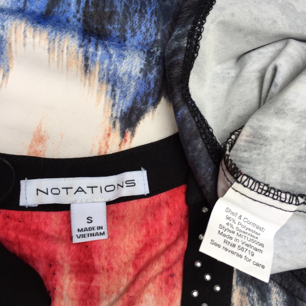 Notations Women’s Top Size S - Picture 7 of 8